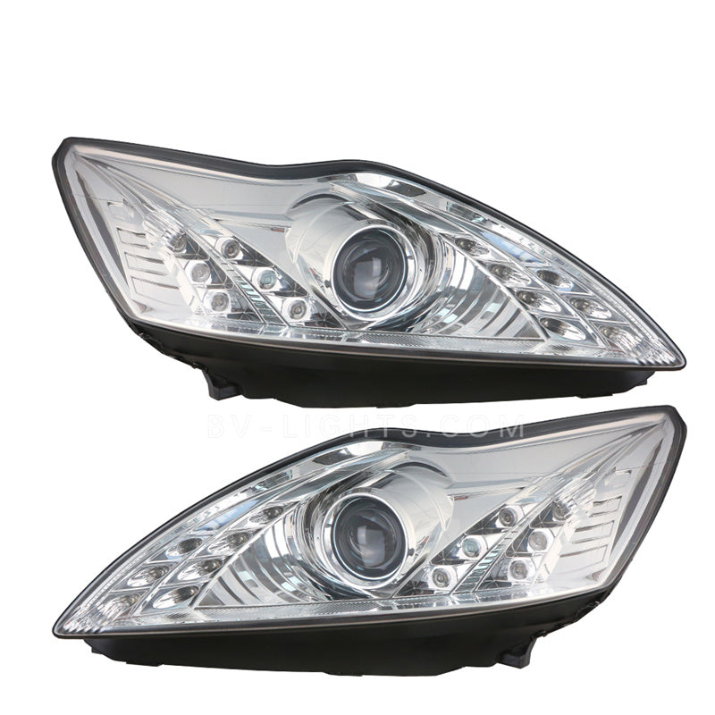 Ford focus 2009- 2012 headlight upgrade led headlight turn signal light