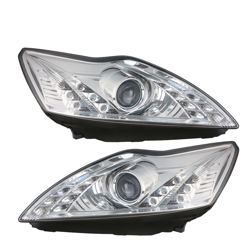 Modified Headlight for Ford Focus 2008-2010 Upgrade to the Latest Style LED Head lamps