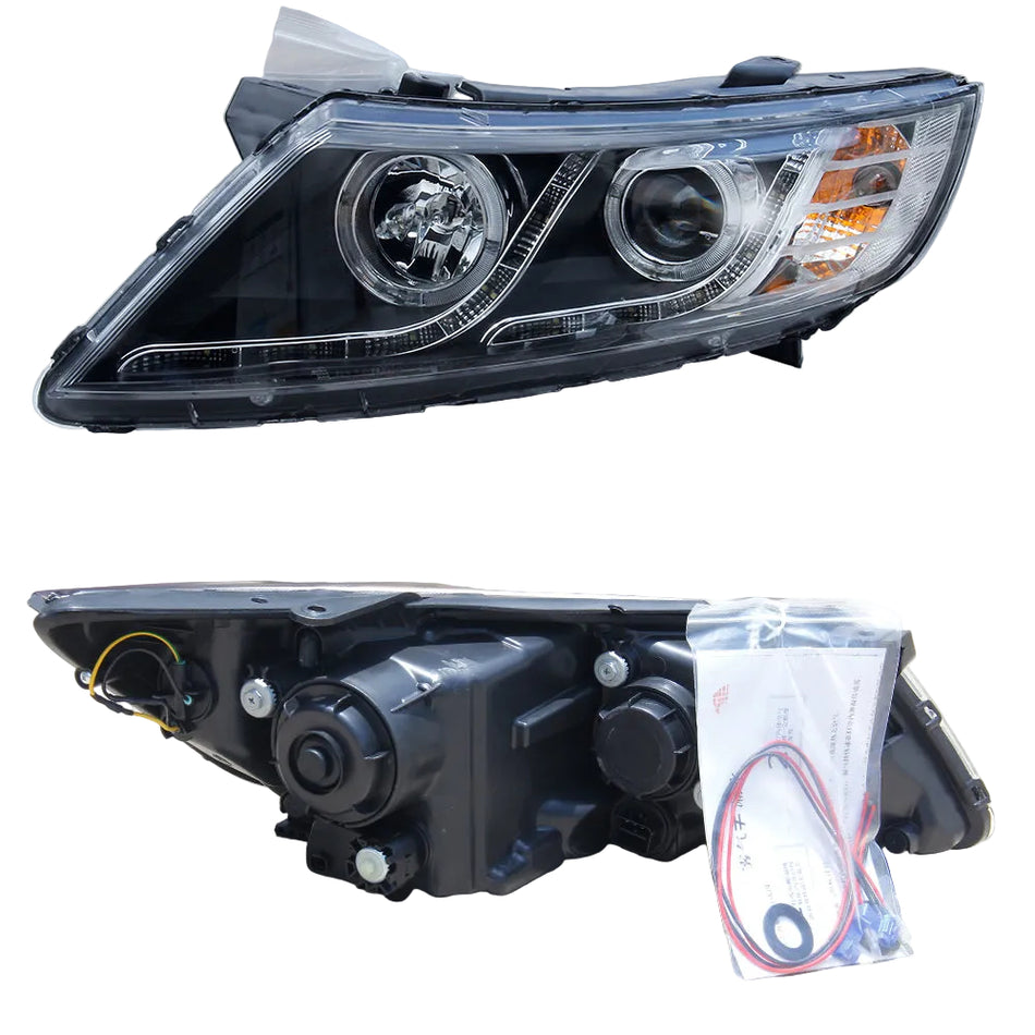 For Kia optima K5 2011-2013 modified head lights Upgrade to the Latest Style LED headlight Car Styling Accessories