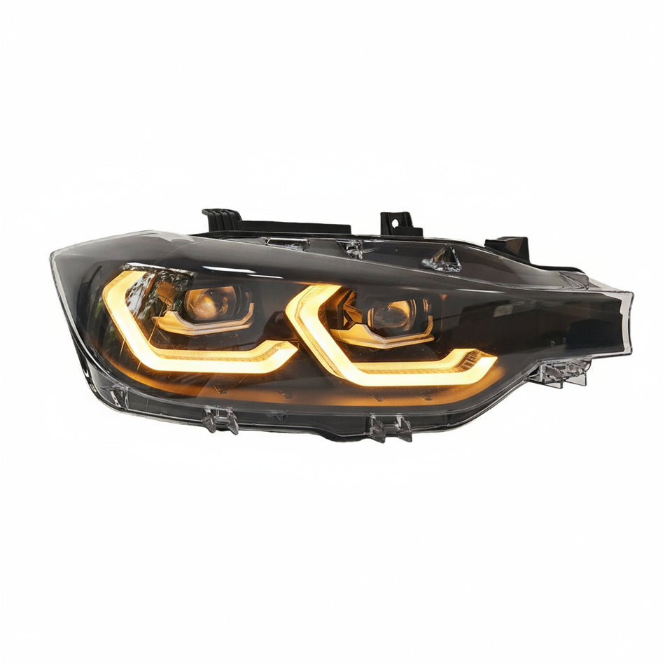 BMW 3series F30 F31 F35 modified led headlight daytime light rurn signal light headlamp