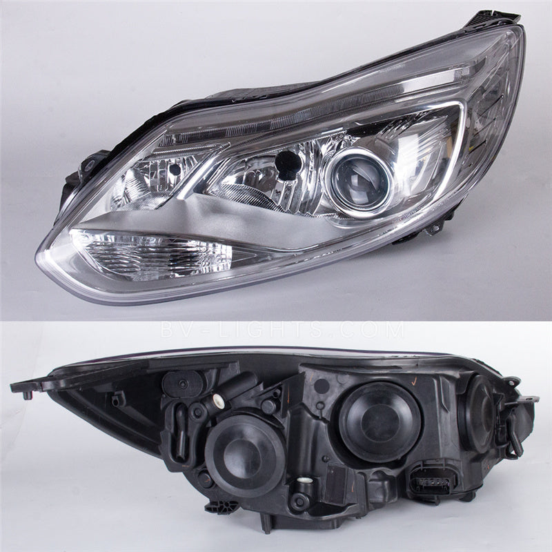 Ford Focus 2012-2015  modified Headlights LED Head lamps Upgrade style lights led bulbs