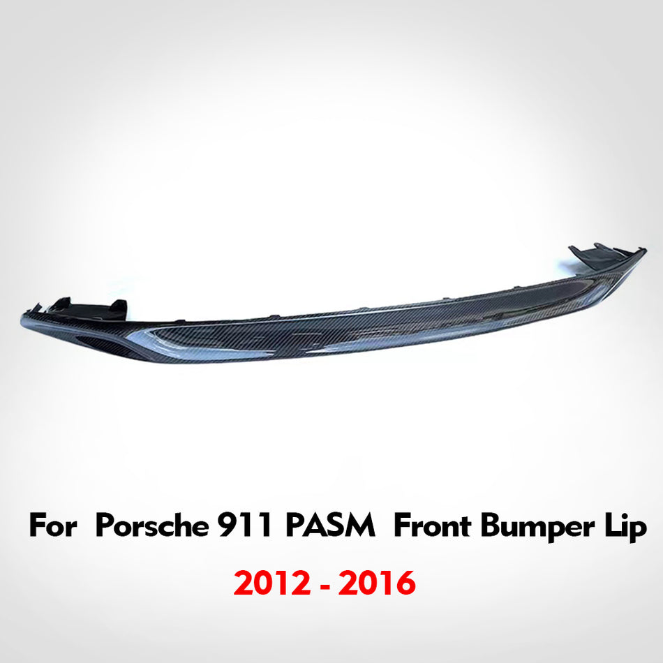 Porsche 911 2012-2016 PASM  real carbon fiber front lip direct replacement