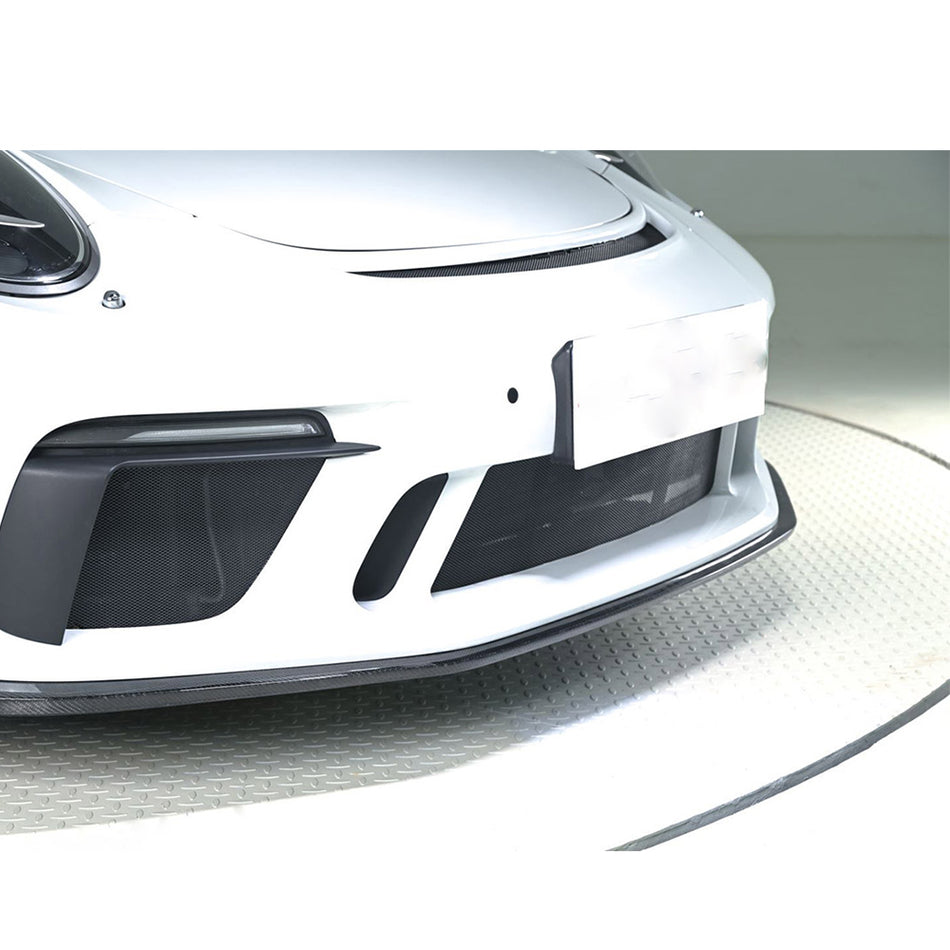 Porsche 911 2017-2019 GT3 upgraded Real carbon fiber front bumper and front lip replacement parts