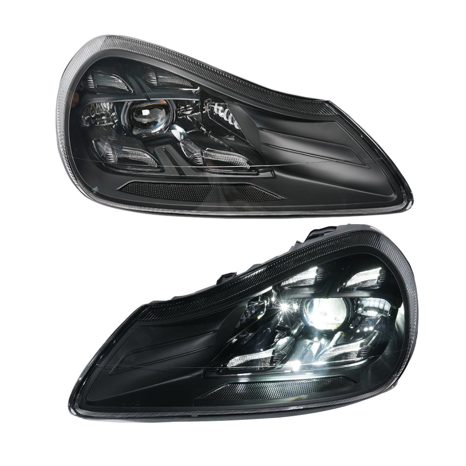 Porsche Cayenne 957 2007-2010  headlight  upgrade 9Y0.1  LED headlight daytime light