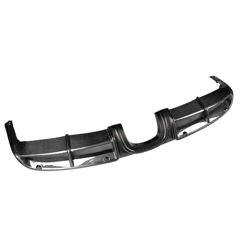 Porsche 981 2012-2016 upgraded GT4 model real  carbon fiber rear bumper and rear lip  replacement