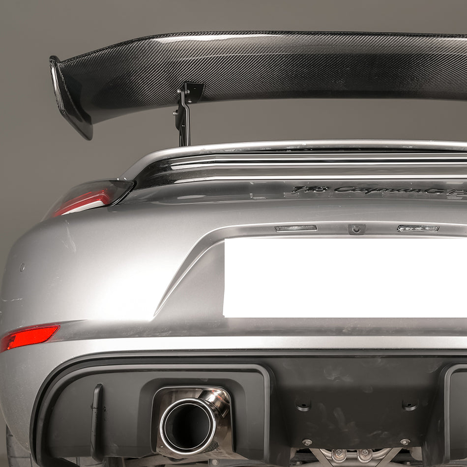 Porsche 981 2012-2016 upgraded GT4 model real carbon fiber rear bumper rear wing rear bumper replacement