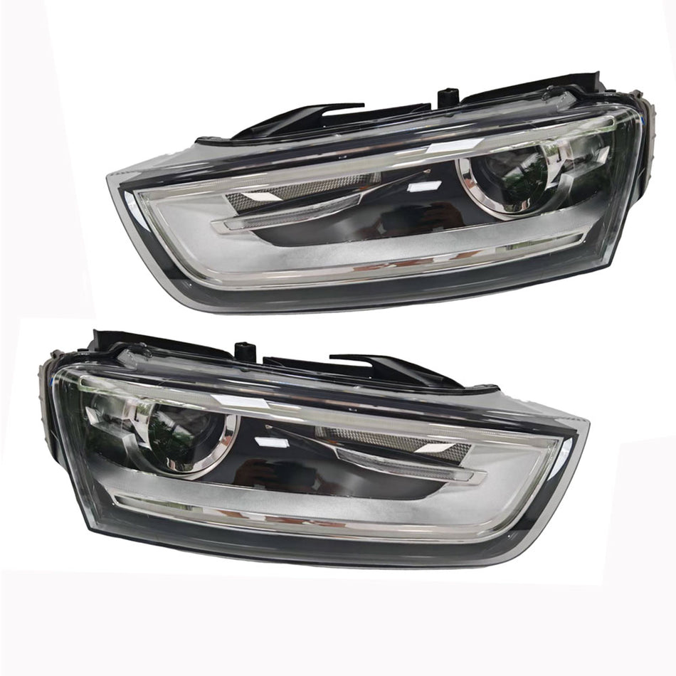 Audi  Q3 headlight 2012-2015 headlamp upgrade led headlight  daytime light plug and play