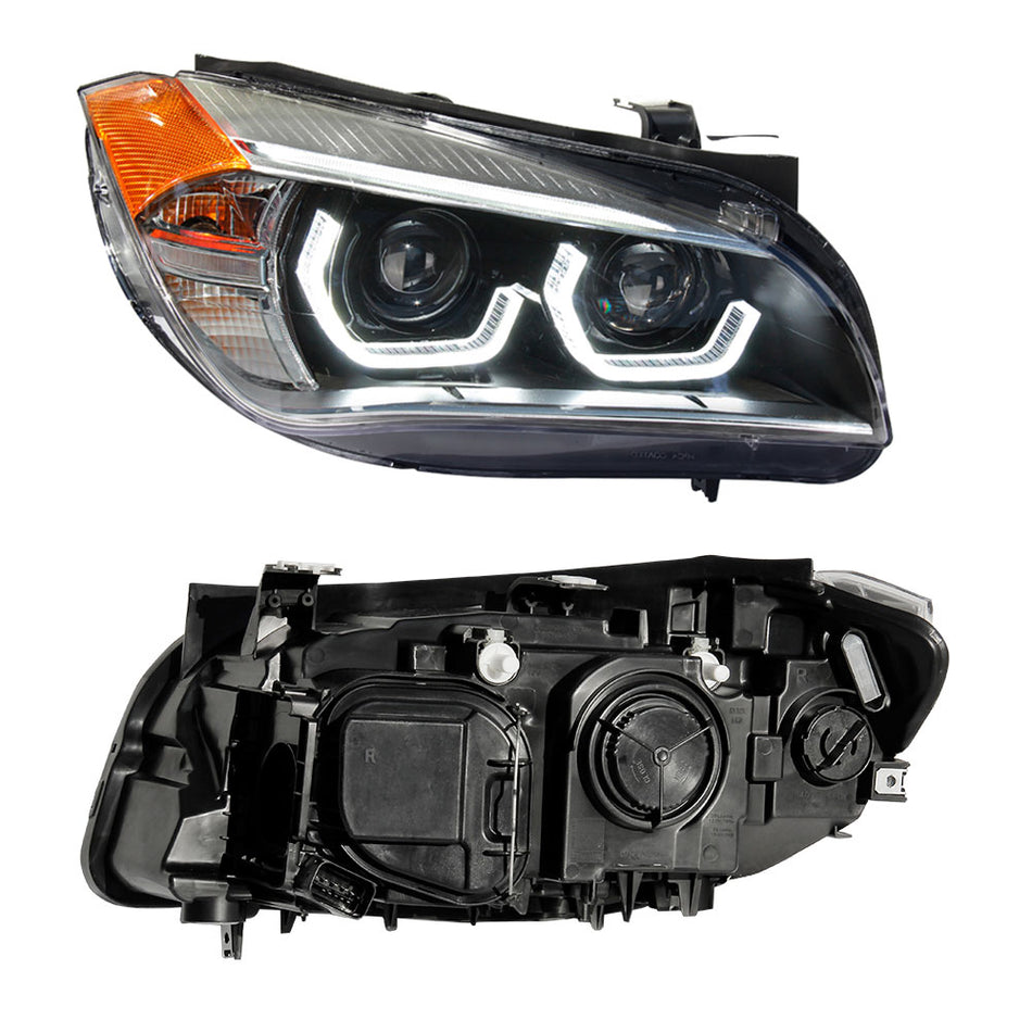 For modified headlight BMW x1 e84 xenon upgrade led headlight  daytime running light without AFS