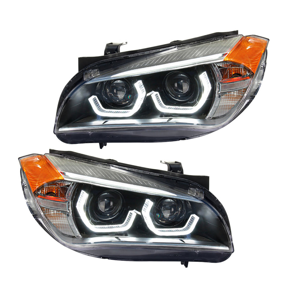 For modified headlight BMW x1 e84 xenon upgrade led headlight  daytime running light without AFS