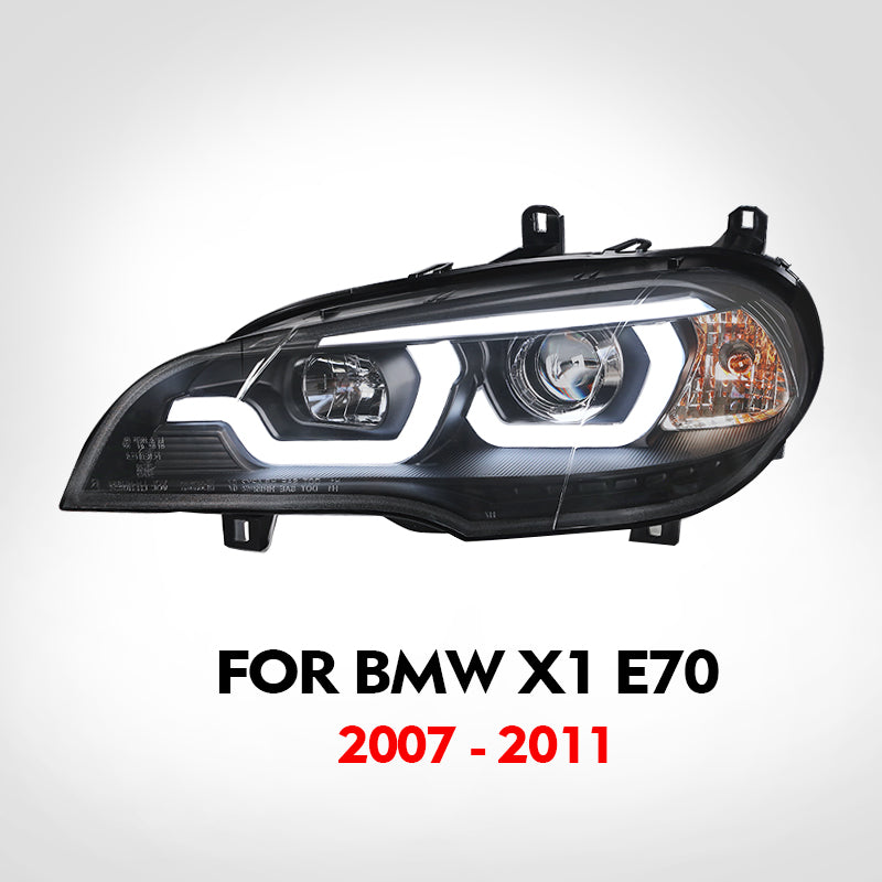 BMW X5/E70 2007-2011 Modified headlight  LED headlights Daytime running light