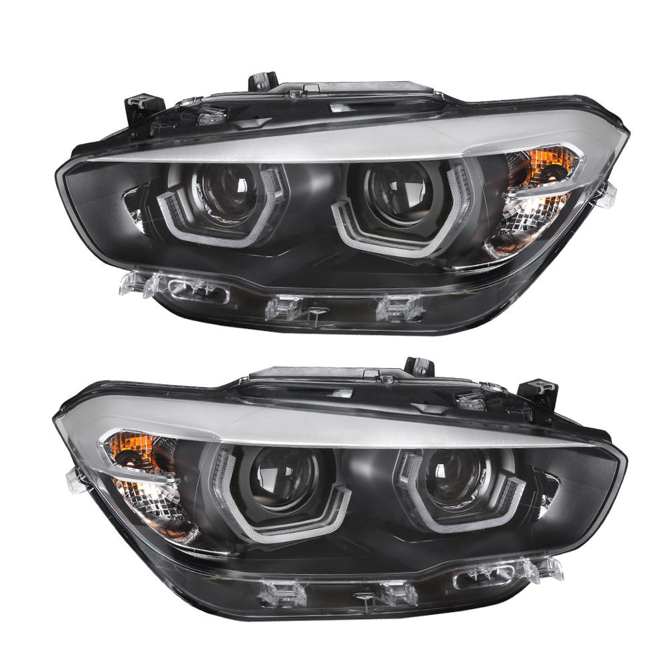 For BMW 1 Series/F20 2015-2018 upgrade  led headlamp Daytime running light modified headlamp