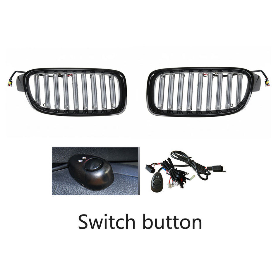 LED Front Grille Light for BMW 3-Series F30 F35 M3 2013-2017 DRL Upgrade  Waterproof & Error Free | Modified