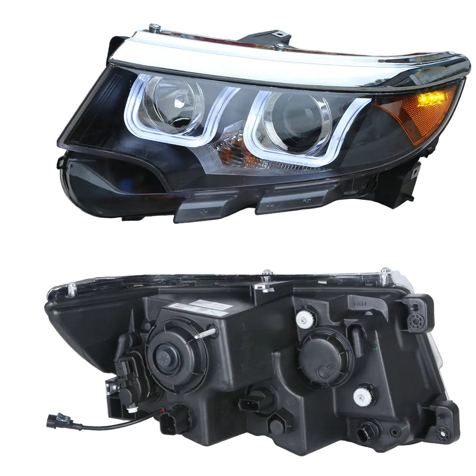 Modified LED headlight for Ford Edge 2010-2014  Upgrade to the Latest Style Daytime running light