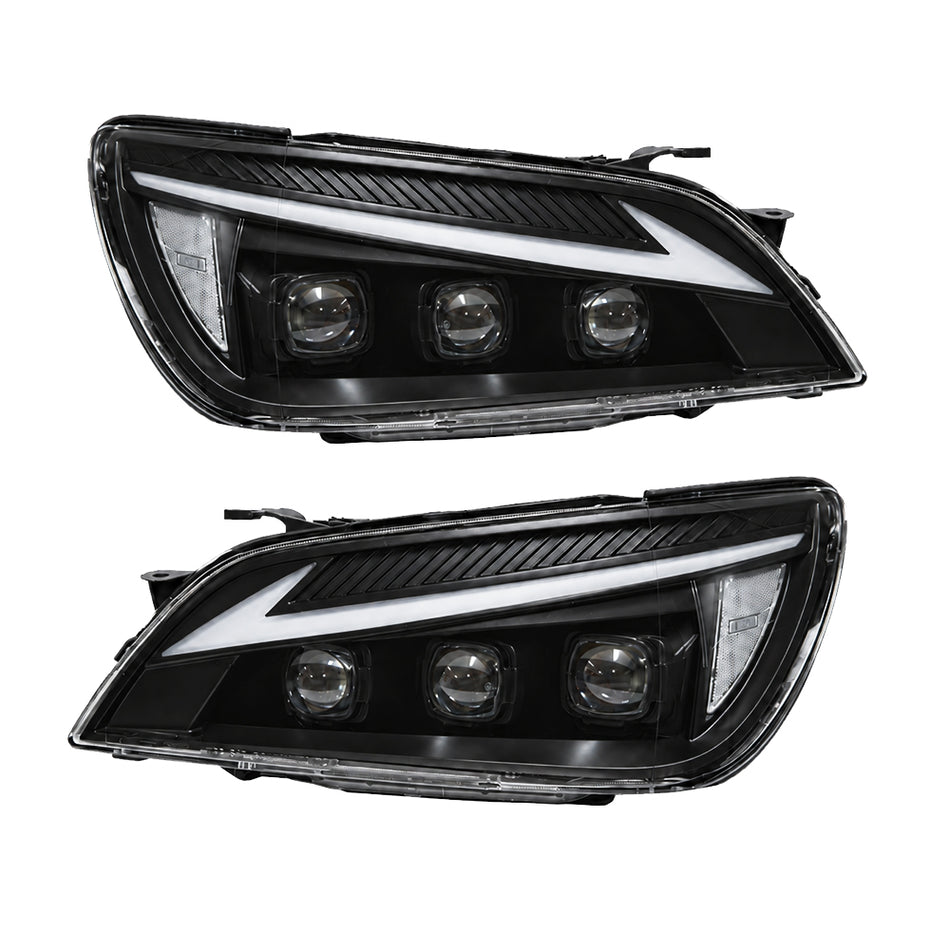 For Lexus IS200 IS300 (2001-2005) Halogen Upgrade to Full LED Projector Headlights with DRL | Plug & Play
