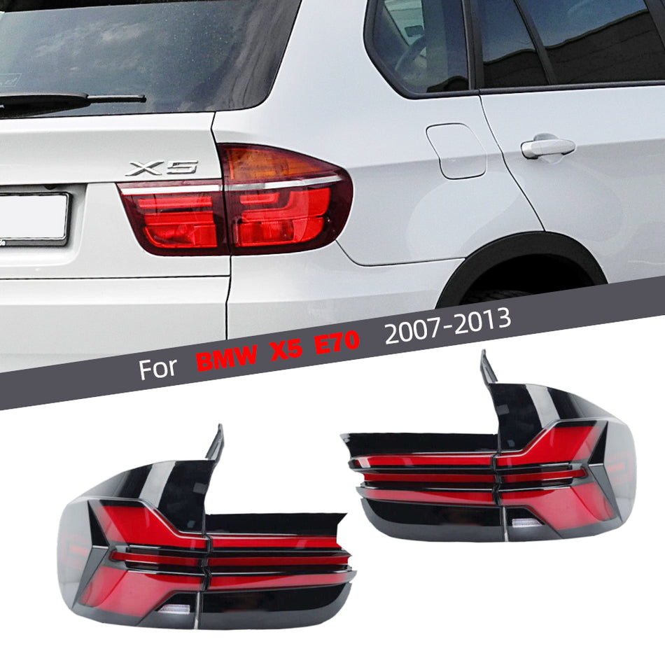 BMW X5 E70  2007-2013 taillight upgrade led taillight rear reverse lights brake lights