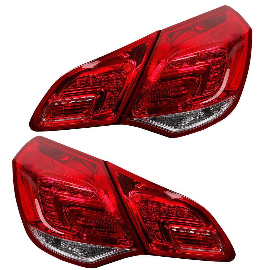 Fit Vauxhall astra mk6 /Buick / Opel Astra 2010-2015 modified Taillight upgrade to led taillight