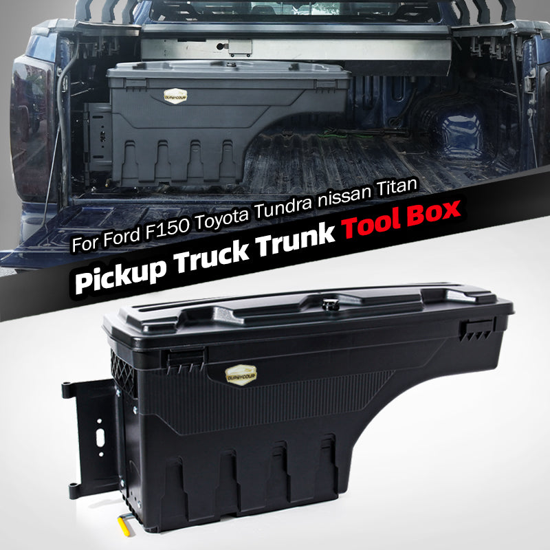 Pickup truck trunk tool box Ford F150 Toyota Tundra nissan Titan Modified upgrade Left drive side ,right passenger side