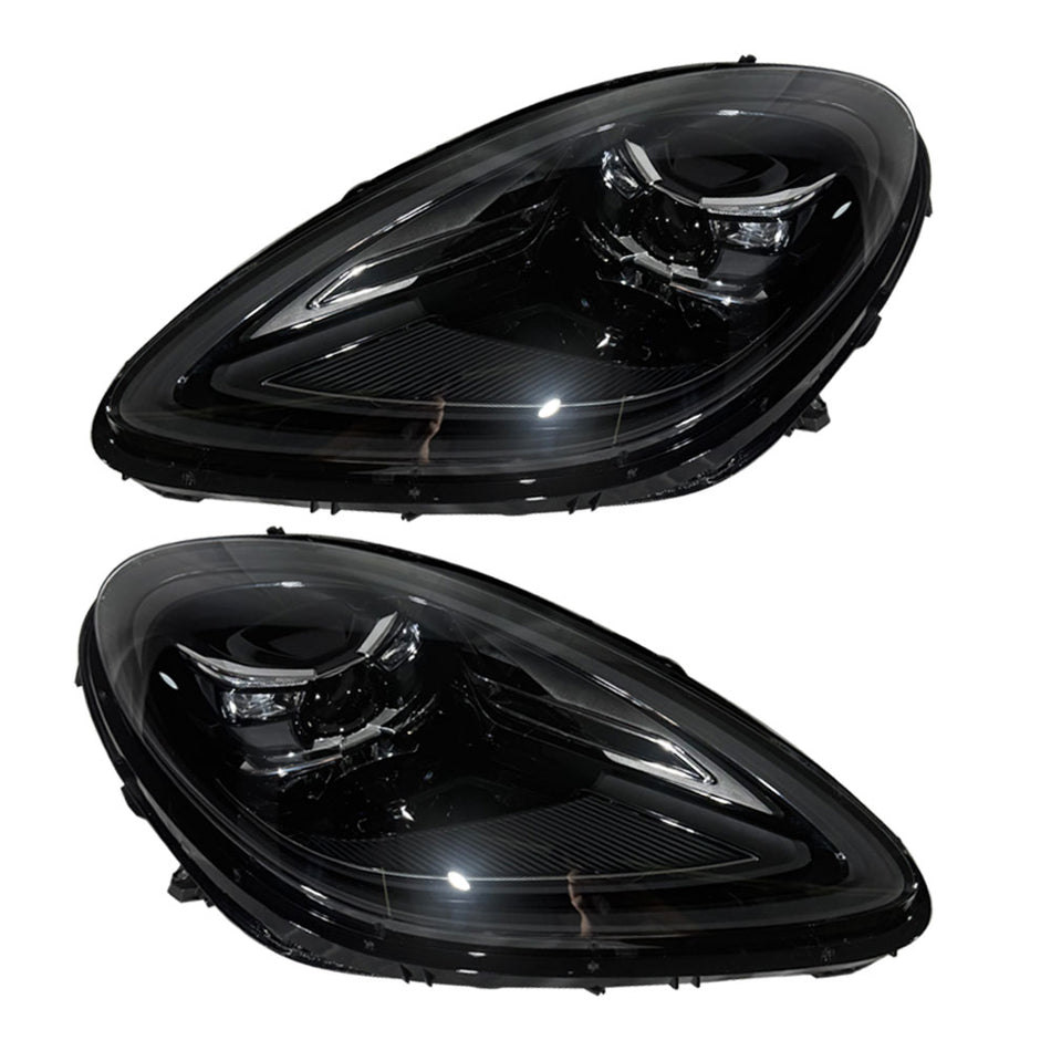 Porsche Macan Headlight  2014-2017 upgrade Modified 2024 LED headlight  plug and play Daytime running light