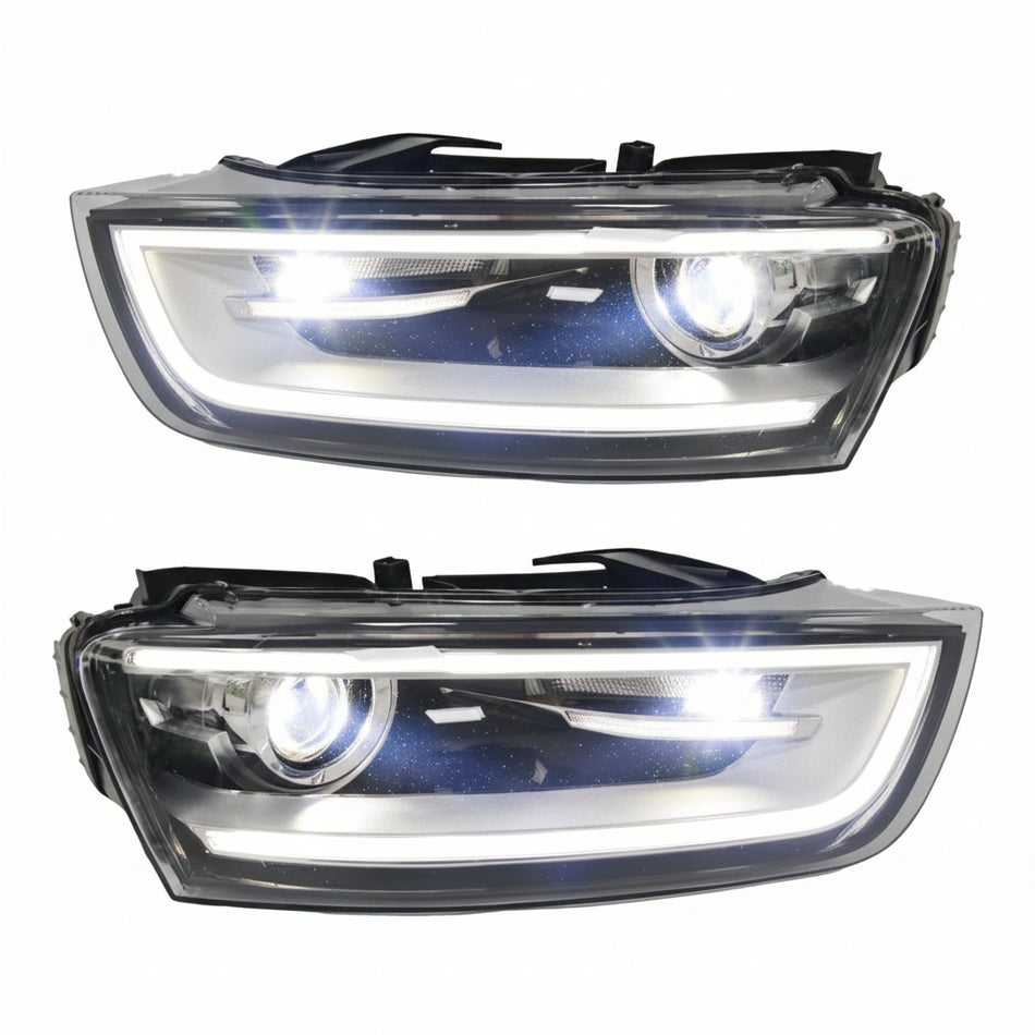 Audi  Q3 2012-2015 halogen Xenon upgrade led headlight  daytime light