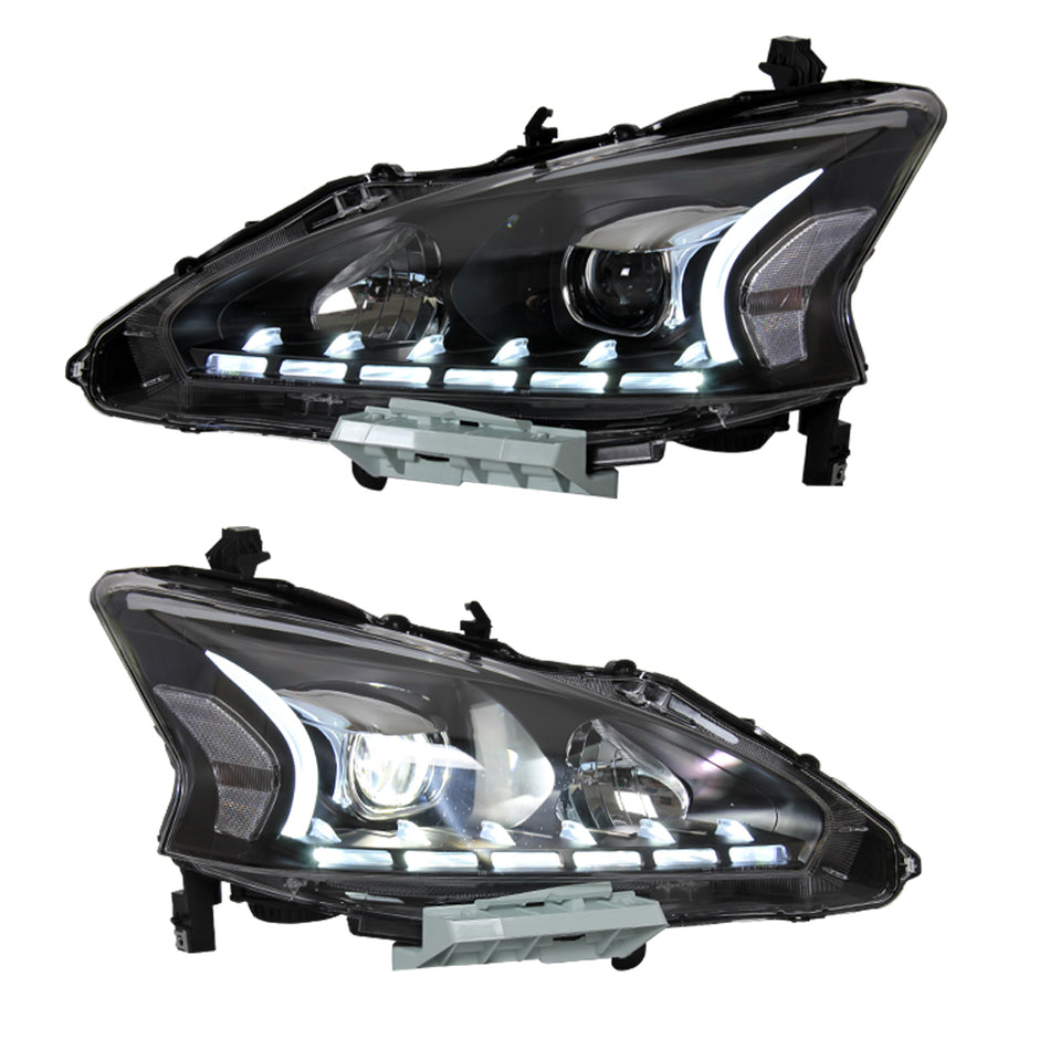 Nissan Altima TEANA 2013-2016 Modified headlight Upgrade to the Latest Style with Daytime Running lihgt