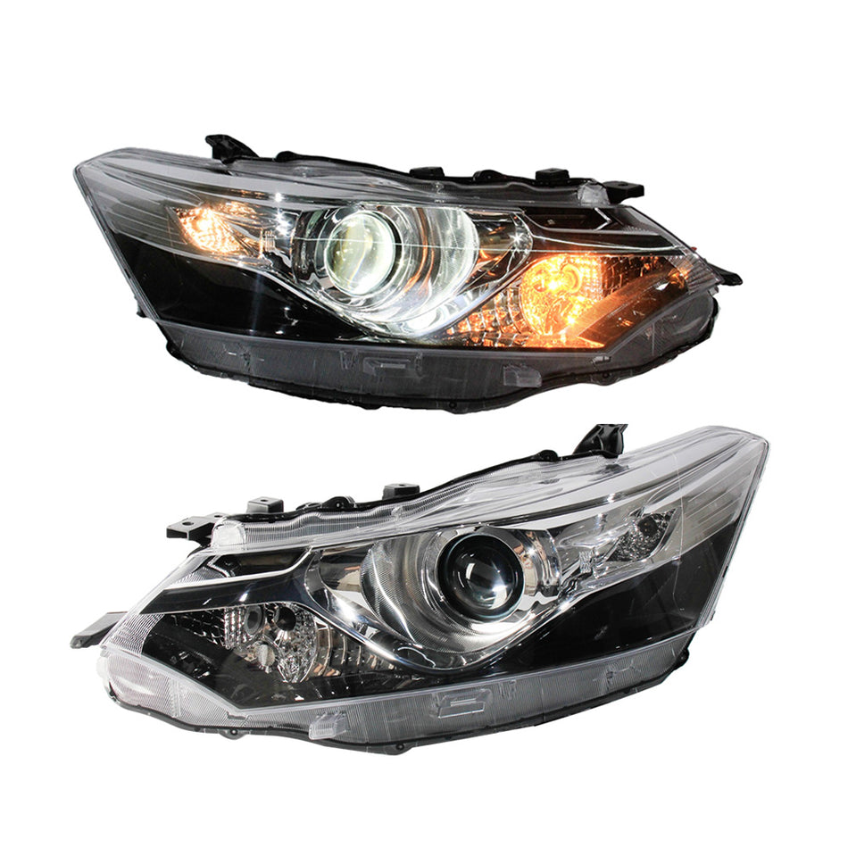 Toyota Vios /Belta  2013 2014-2016 halogen headlamp upgrade  LED headlight  with bulbs
