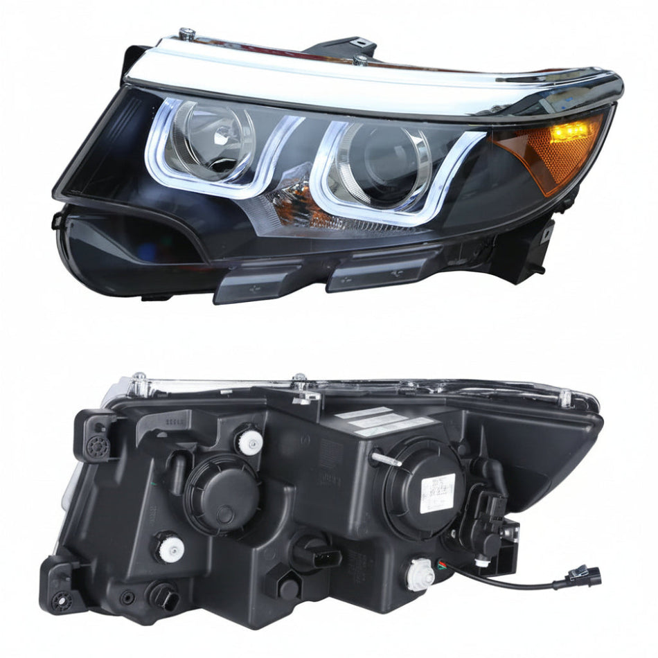 Modified LED headlight for Ford Edge 2010-2014  Upgrade to the Latest Style Daytime running light