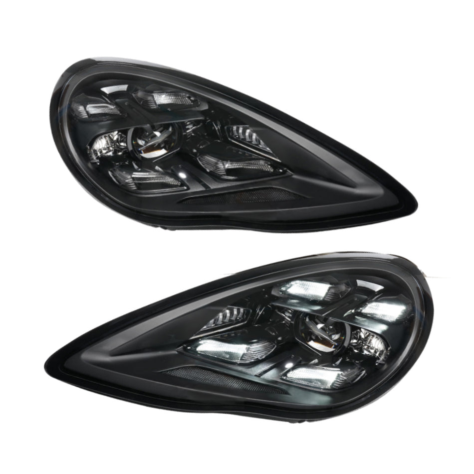 Fit  Porsche panamera headlight 2010-2013 970.1 upgrade 971 style full led headlight taillights  DRL