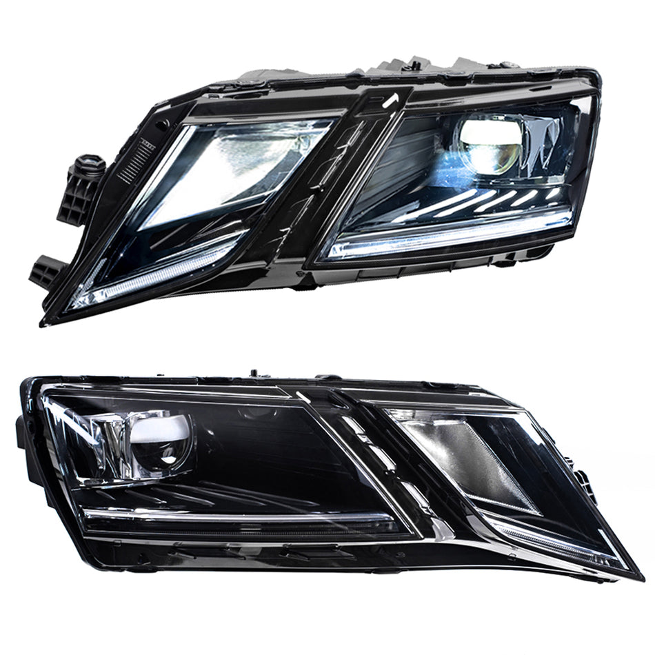 Skoda Octavia 2017 2018-2020  Modified LED headlight Upgrade  daytime running light Dynamic turnning light