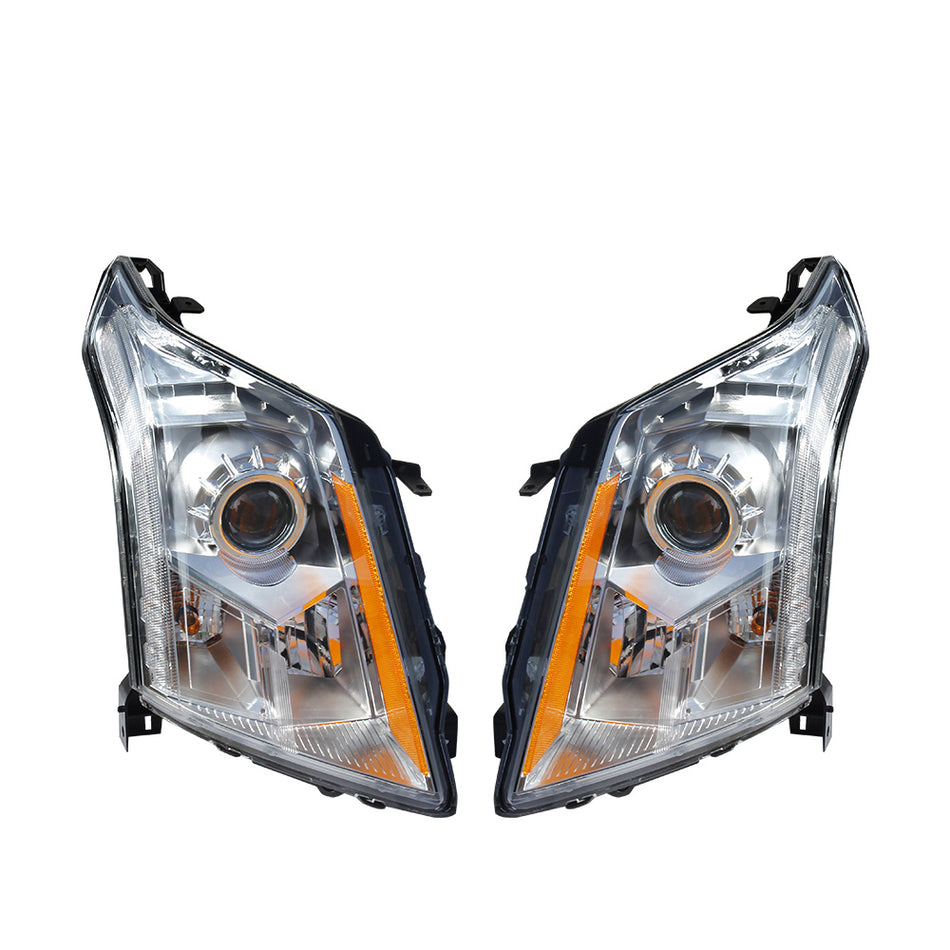 For Cadillac SRX 2010-2016 modified upgrade led headlight with daytime running light