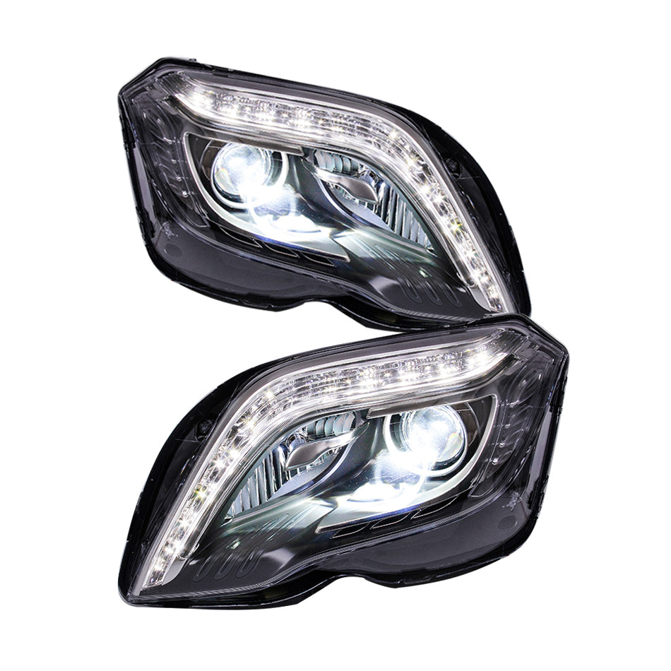 Mercedes-Benz GLK/X204 2013-2016 upgrade headlight  Daytime running light plug and play