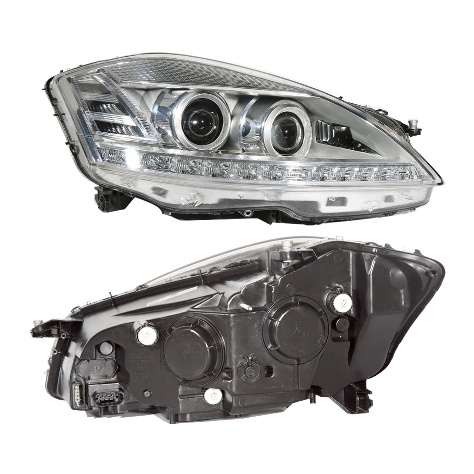Modified LED Headlight for Mercedes Benz S class S350 W221 2006-2009 Euro type without Night View Assist Plus