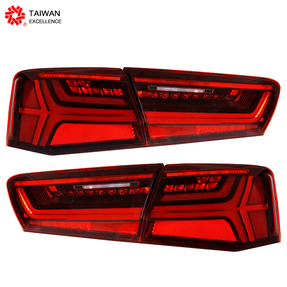 Modified rear lamp /taillamp for Audi A6L /S6 2012-2015 upgrade turn signal light
