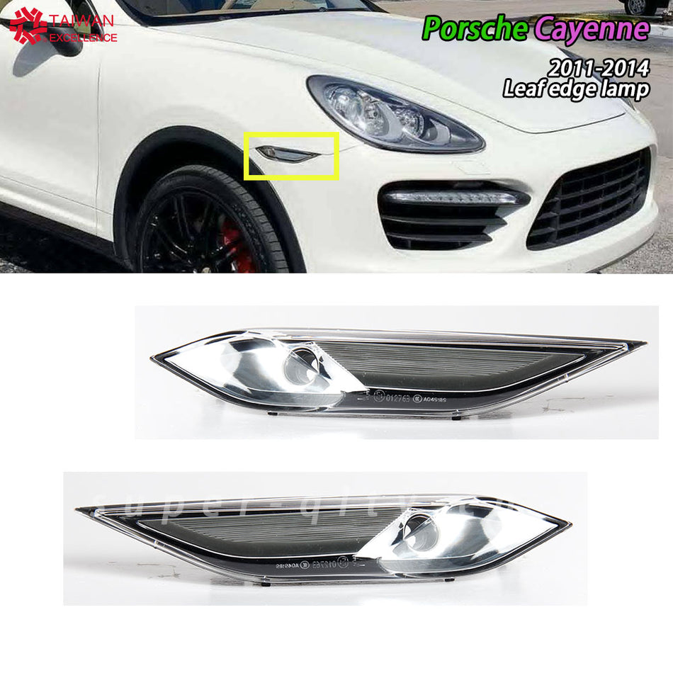 For Porsche Cayenne 2011-2014  Car Front Side Fender Turn Singal Light Marker Lamp Leaf Side light