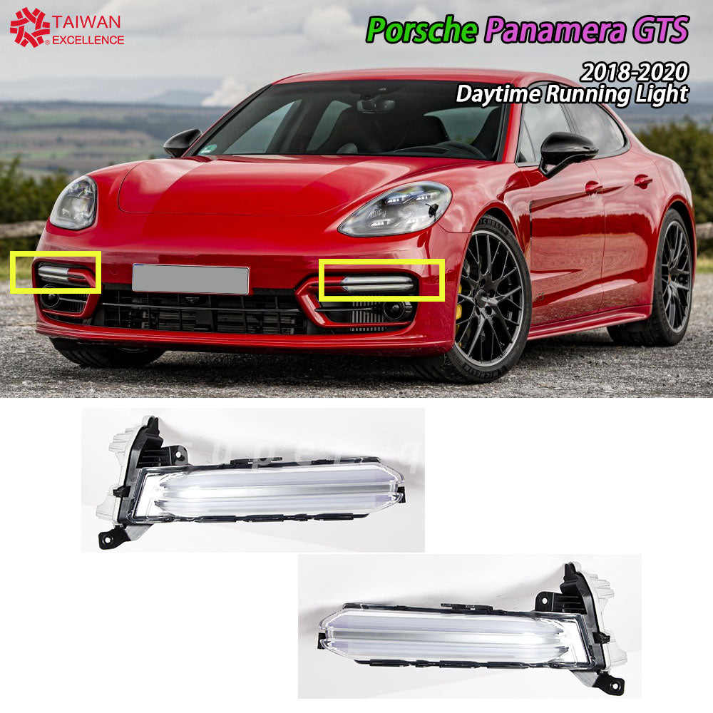 Feux Antibrouillard LED DRL Porsche 981 GT4 2012-2016 - Neufs - Certifiés DOT/SAE