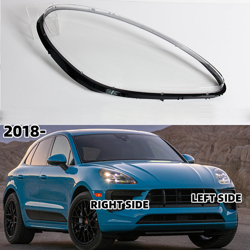 Shell Bv Headlamp Lens Cover For Porsche Macan 2018-2022 Headlight glass Shell ...