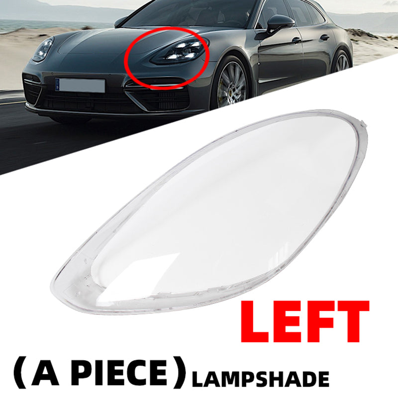 Clear Headlight Lens Covers For Porsche Panamera 2011-2013 – Left & Right Pair – Direct Replacement