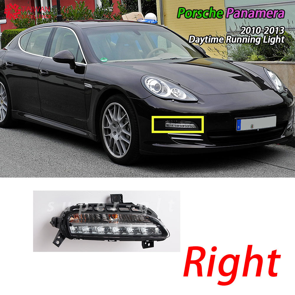 Fit For Porsche Panamera 970 DRL Daytime Running Light 2010-2013